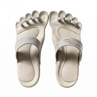 Five-Toe Sandals Foam-Like Slip-on Sandals Footwear Flat Sole Casual for Indoor Use