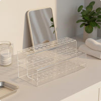 Eyelash Tweezer Stand Large Capacity Beauty Storage Easy to Clean