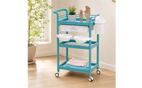 Rolling Utility Cart with Drawer Versatile for Hairstylists