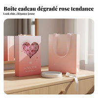 Jewelry Gift Box with Soap Roses Romantic Design Eternal Flower Gift Box for Mom