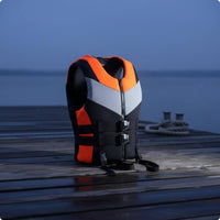 Adult Life Jacket High Buoyancy Fishing Life Vest Thickened Padding for Swimming