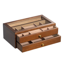 Multi Layer Jewelry Box Luxury Design Storage Velvet Lining for Vanity, Dresser