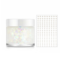 Glow Gel, Crystal Accents, Mermaid Makeup Set, Face Skin, Carnival
