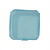 Bead Storage Container Transparent Mini Square Plastic Box Multipurpose