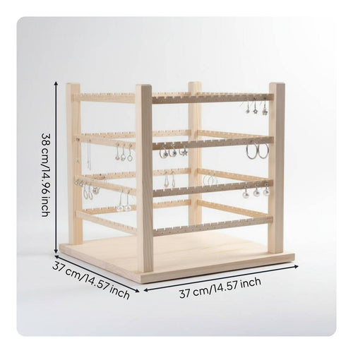 Electric Rotating Earring Stand Stable and Balanced for Boutique Owners