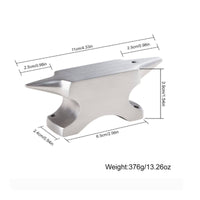 Steel Jewelry Anvil Long-Lasting Curved Anvil Rust-Resistant for Bench
