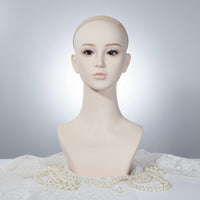 Jewelry Display Head Asian Style Hairpiece Stand Head Stable and Lightweight for Salon Owners