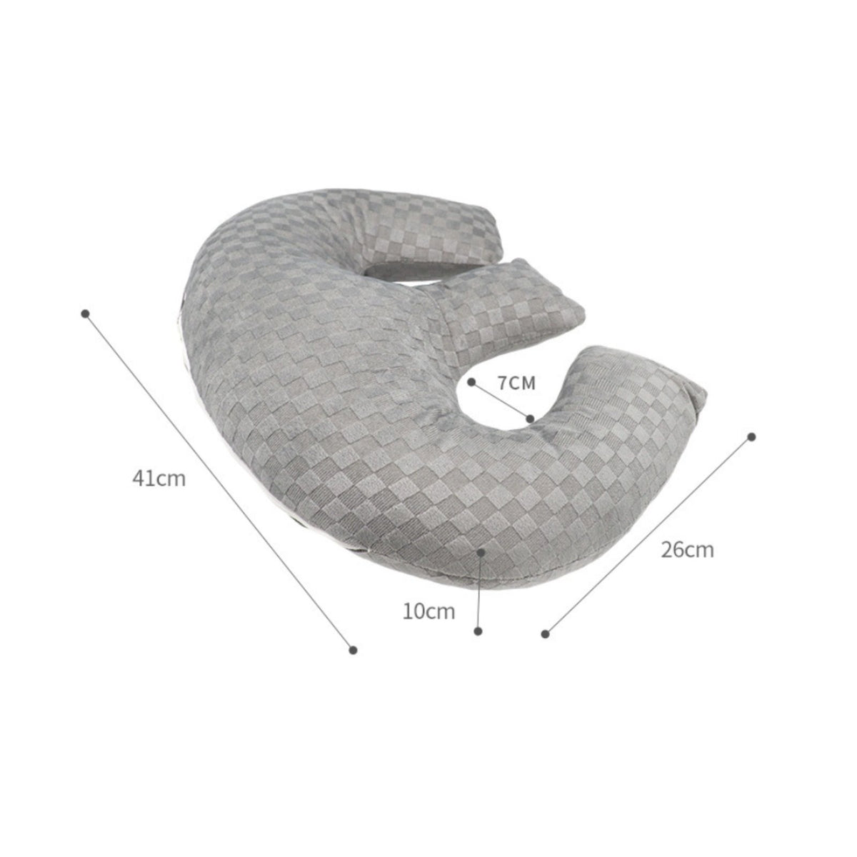 M Shape Chest Pillow Pressure Relief Chest Cushion Ergonomic Design for Spa