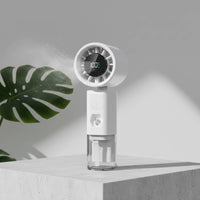 Mini Cooling Mist Fan Low Noise Portable Water Spray Fan for Outdoor, Office
