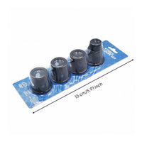4 Pieces Lens Set Clear Lens Jeweler's Loupe Cylindrical Body