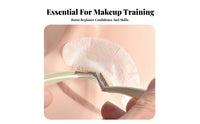 Liftable Eyelids 3-Layer Lash Training Head Realistic Skin Feel 3 Layer Lash Training Head Reusable for Beginners, Students, Beauty Salon