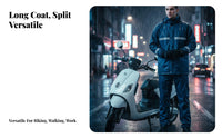 Reflective Rain Suit Windproof High Visibility Rain Jacket and Pants Breathable