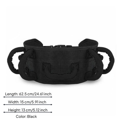 Gait Belt with Handles Wide Patient Transfer Belt Long-Lasting Material