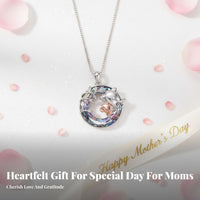 Mother Daughter Elephant Necklace Meaningful Gift Mom and Baby Elephant Necklace