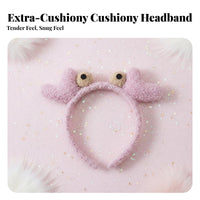 fuzzy bony protrusion Hair Wrap Cute creature Design Deer bony protrusion crownwear Soft fuzzy