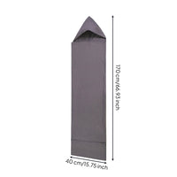 Hooded Sleeping Simple-to-Roll to Roll Sleeping Bag with Hood Cozy Bedding for Travel