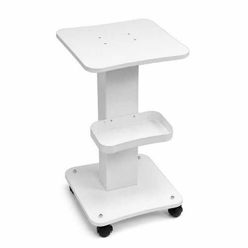 Beauty Instrument Trolley Square Top Four-Wheel Beauty Cart Rounded Edge