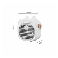 Desktop Misting Fan 3 Speed Settings Portable Water Cooling Fan for Dorm Room