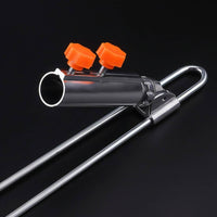 Ground Stake Rod Holder Portable Fishing Rod Ground Stand Metal Fishing Pole Stake Wear-Resistant Easy to Use for Lakeside