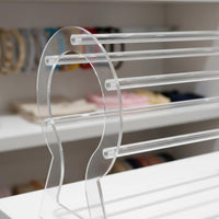 Acrylic Headband Rack Space-Saving Headband Holder Long-Lasting