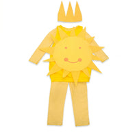 Sun Costume Outfit Soft Material Dress-up Clothing Matching Pants for Parties