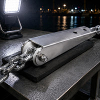 316 Stainless Anchor Roller Easy Install Stainless Steel Anchor Bracket Smooth for Saltwater