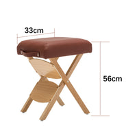 Folding Massage Stool Foldable Design Portable Therapist Stool for Beauty Salon