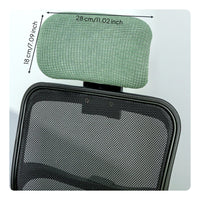 Office Chair Headrest Cover Stain Resistant Gaming Chair Headrest Cover
