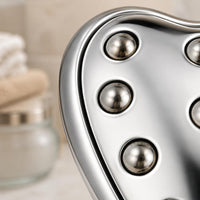 Heart-Shaped Face Roller Curved Handle Skincare Tool Rolling Balls