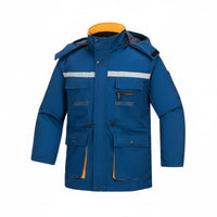 Insulated Winter Work Parka Anti-Static Cold Weather Work Coat Thickened for Men