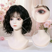 Mannequin Head Stable Display Bust Hairpiece Display Head for Hair Stylists, Cosplayers