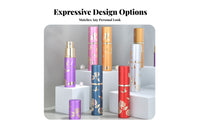 10ml Mini Spray Bottle Lightweight Refillable Perfume Spray Bottle Refillable Perfume Spray Dispenser Leak-Resistant for Gym