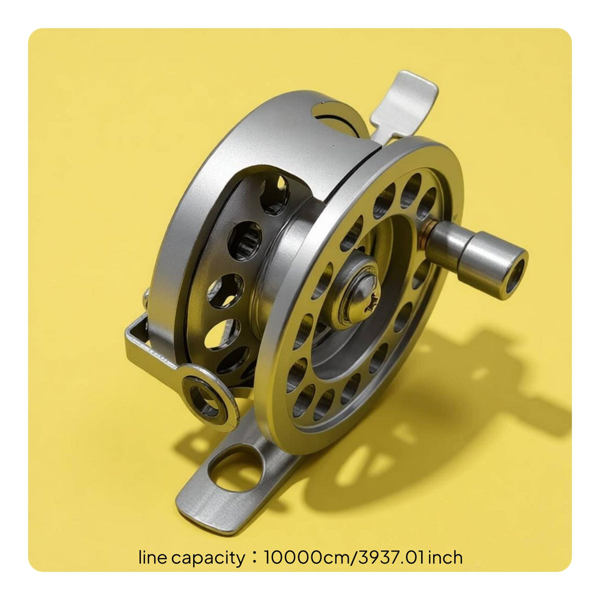Right-Hand Fishing Reel Long-Lasting Right-Hand Retrieve Reel No-Tangle Design