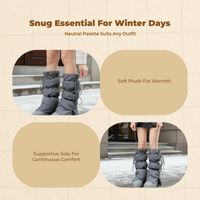Thermal Leg Wraps, Women, Winter, Outdoor, Grey