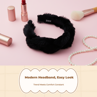 Headband for Women, Soft, Plush, Non-Slip, Family Photo