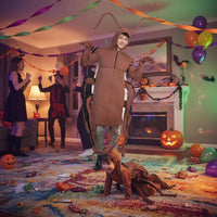 Cockroach Costume Hilarious Funny Gift Roach Jumpsuit Loose Fit for Halloween