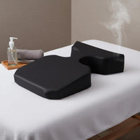 Breast Relief Plush-Soft Material Cross-Shaped Prone Pillow Long-Lasting PU