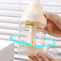Pump Foaming Bottle Transparent Foaming Bottle Wide Top