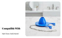 Cistern flap closure Valve Water-Saving closure Toilet Repair Part Easy to Install