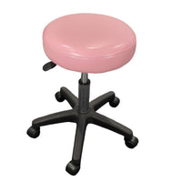 Height Adjustable Swivel Stool Stitched Border Home Seating Oil Resistant
