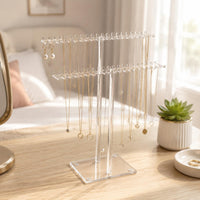 Double-Sided Necklace Holder Elegant Necklace Display Stand Easy to Clean