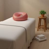 Beauty Bed Face Cushion Hole Design Memory Foam Face Pillow Easy to Clean
