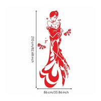 Acrylic Wall Sticker Self Shop Decor Waterproof