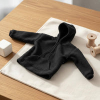 Figure Hoodie Fleece-Like Pullover Hoodie Soft Surface