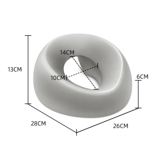 Beauty Bed Face Cushion Hole Design Memory Foam Face Pillow Easy to Clean