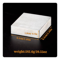 Goldsmith Anvil Block Long-Lasting Square Steel Anvil Rust Resistant