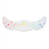 Face Tattoo Sticker Sheet White Backing Beauty Accessory Decorative Makeup