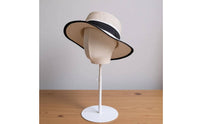Adjustable Mannequin Head Stand Stainless Steel Base Hat Display Head Canvas Cover