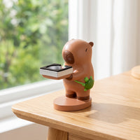Capybara Watch Stand Glossy Smartwatch Charging Holder Easy to Use