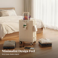 Multifunctional Suitcase Pressure-Resistant Hard Shell for Men, Students